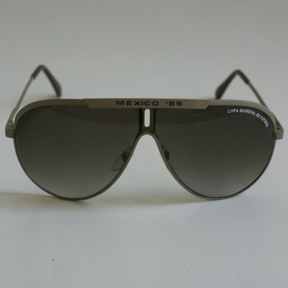 NWT True Vintage Sports Aviator w/Gradient & Mexico'86 sunglasses - Picture 1 of 2